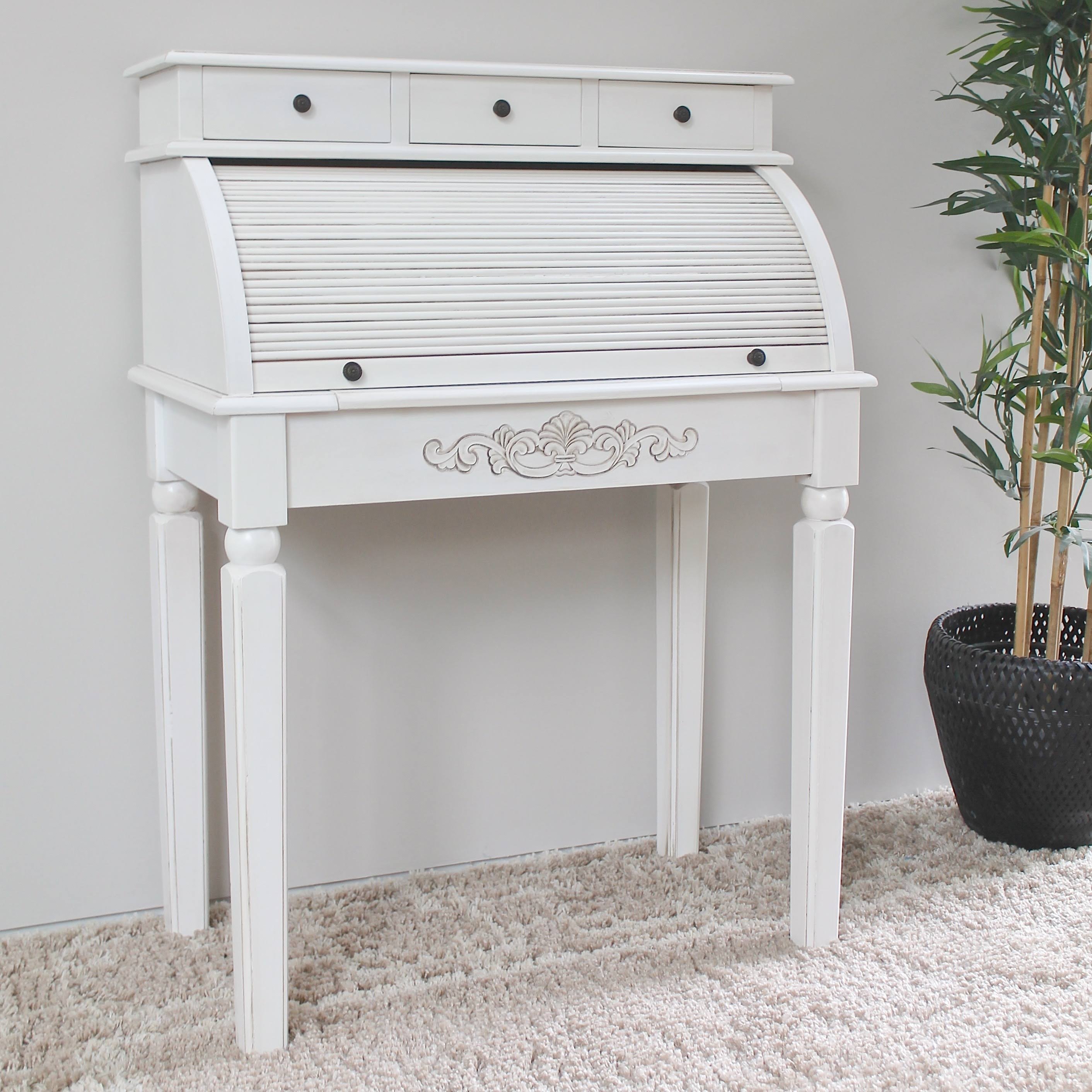 International Caravan Windsor Roll Top Student Desk