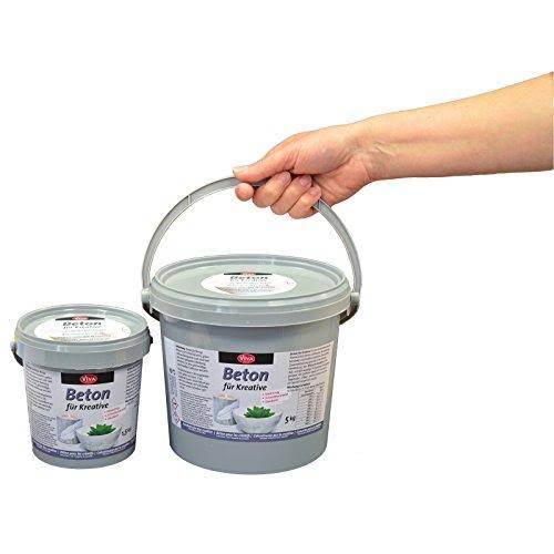 Viva Decor VD940400099 Concrete for Creatives, Grey, 5 kg