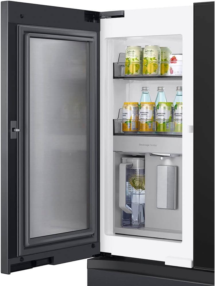 SAMSUNG RF29BB89008M 29 Cu. Ft. Bespoke Matte Black 4-Door French Door Refrigerator