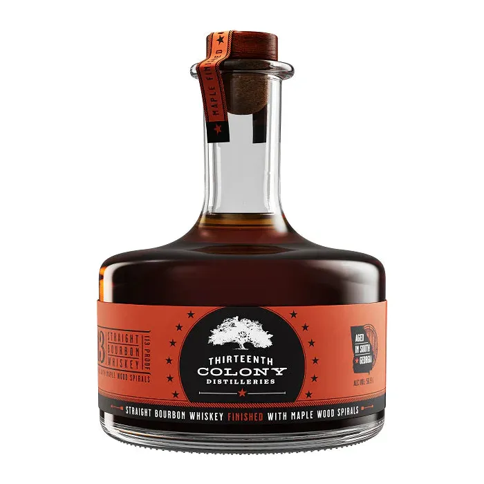 Thirteenth Colony 113 Maple Wood Spirals Straight Bourbon Whiskey 750ml - Nestor Liquor