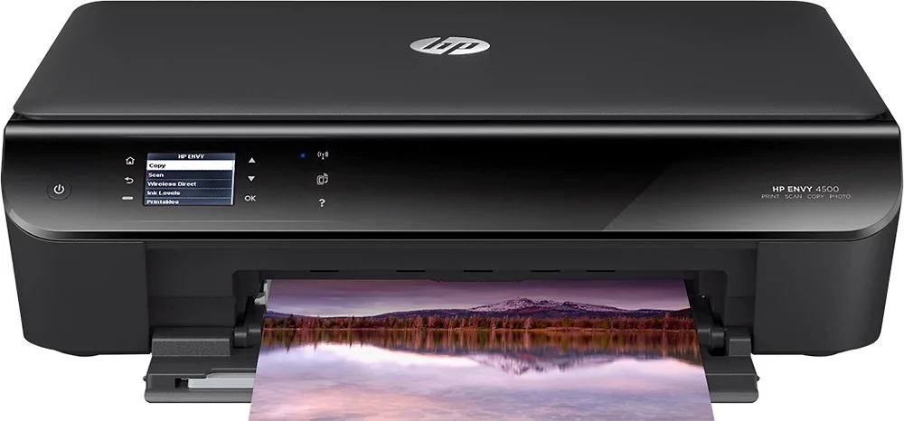 HP Envy 4500 Wireless e-All-in-One Color Inkjet Printer, Copier, Scanner - Curated Treasures Market