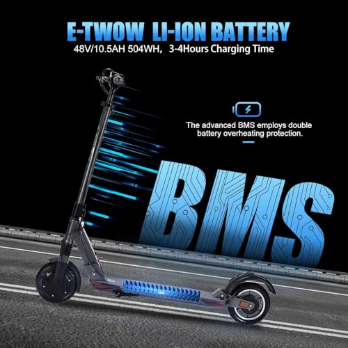 ETWOW GT Series Electric Scooter (GTS | GT SE | GT SL). The Ultimate Commuter Scooter. Lightweight (All Models Under 29 lbs). Fast. Foldable. Range