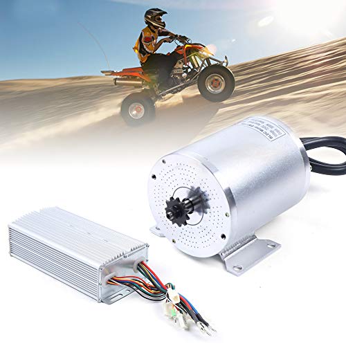 72V 3000W Electric Brushless DC Motor Complete Kit 5800RPM High-Speed Electric Motor with 60A 24WF Mosfet Controller for Electric Bike Scooter