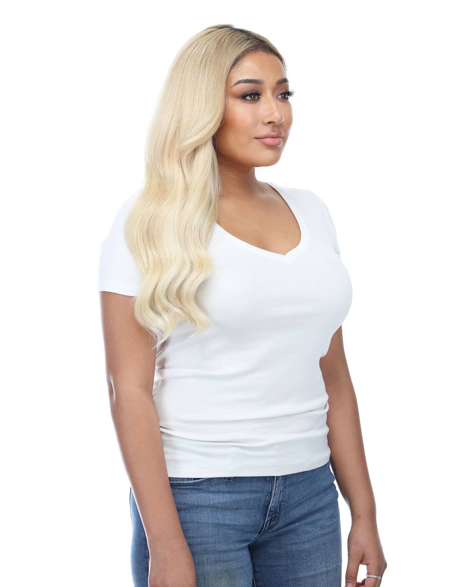 BELLAMI Silk Seam 140g 18x22 Beach Blonde (613) Hair Extensions Silk Seam 18x22 140g