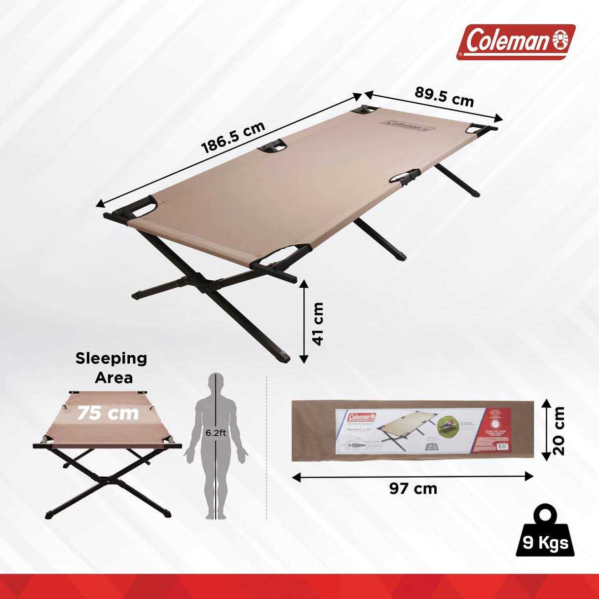 Coleman Trailhead II Cot - Sports Supplies Online Store