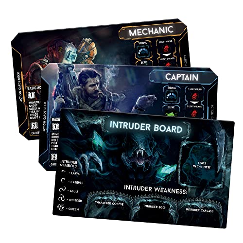 Nemesis Board Game - Sci-Fi Horror Adventure! Detailed Miniatures, Cooperative & Strategy Gameplay, Space Survival Challenge, Ages 14+, 1-5 Players