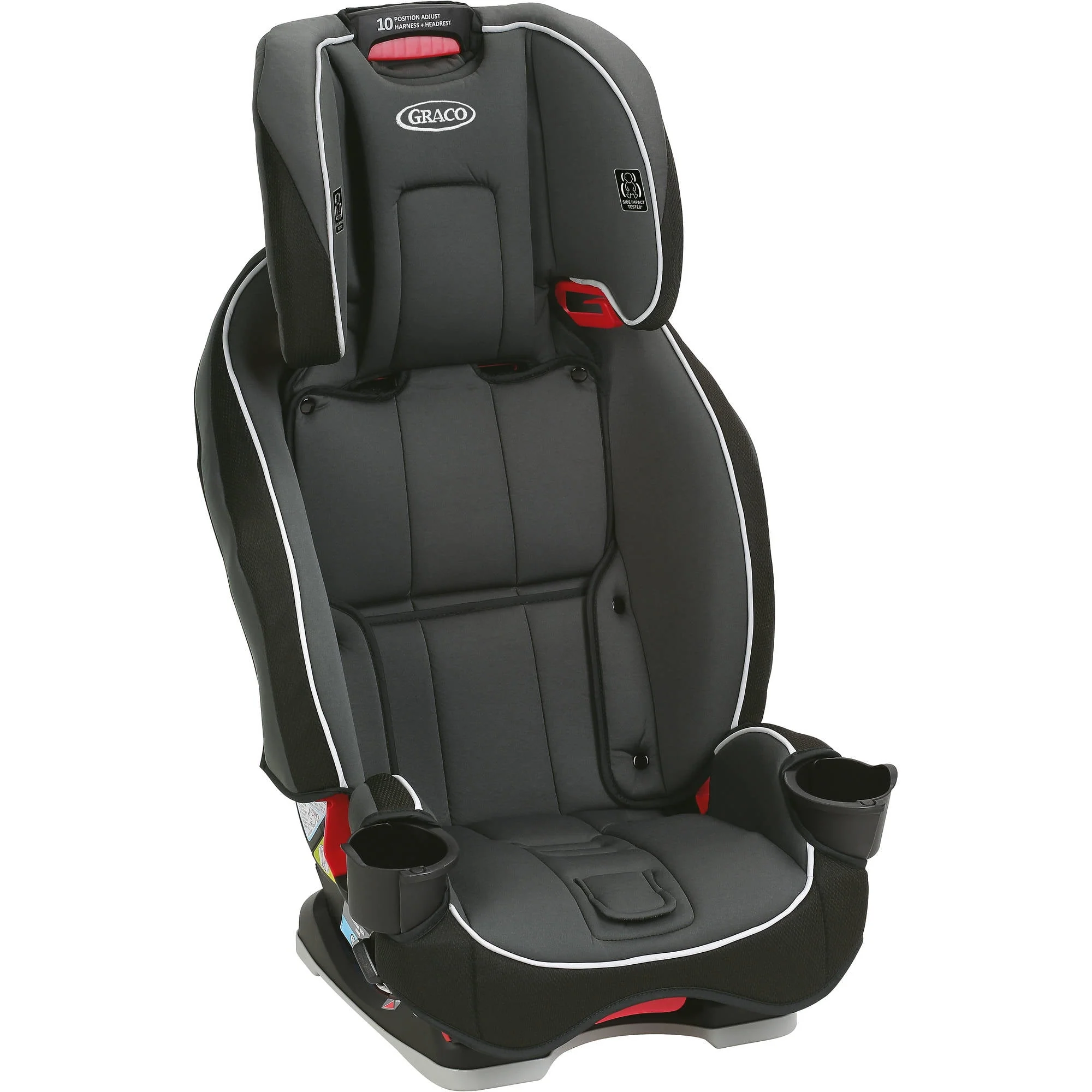 Graco SlimFit 3-in-1 Car Seat, Saves Space in Your Back Seat, Anabele