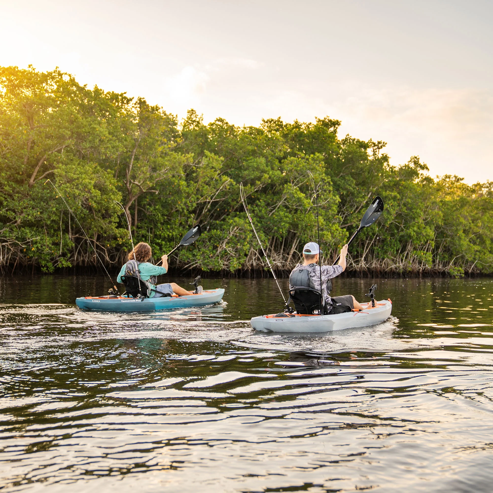 Lifetime Tamarack Pro 123 inch Sit-on-Top Kayak, Eclipse Fusion (91058) - Radiant Selections