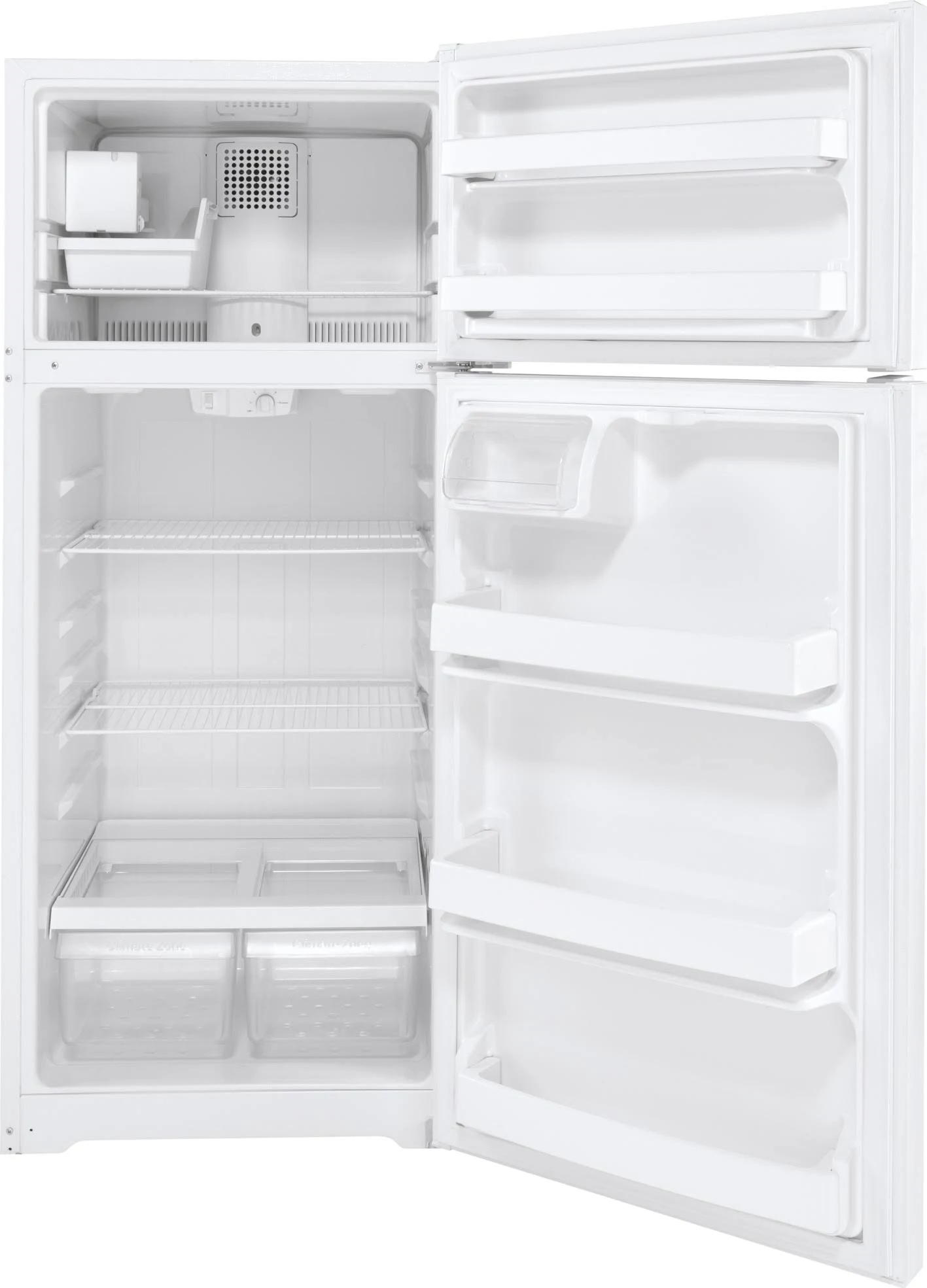 GE 17.5 cu.ft. White Top Freezer Refrigerator - Energy Star - GIE18DTNRWW