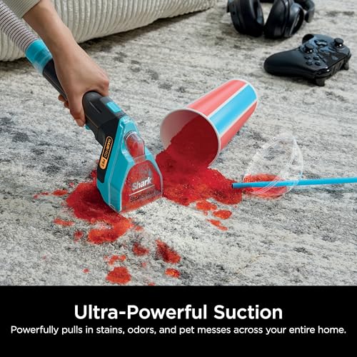 Shark StainStriker Portable Carpet Upholstery & Area Rug Cleaner, Bonus XL Tool & Full-Size Cleaning Solution, Stain & Odor Remover