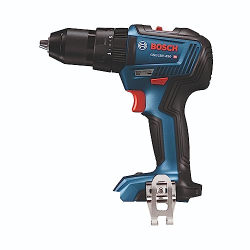 BOSCH GSB18V-490N 18V EC Brushless 1/2 In. Hammer Drill/Driver