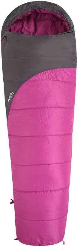 Mountain Warehouse Summit 250 Sleeping Bag - Mummy Shaped Camping Bag
