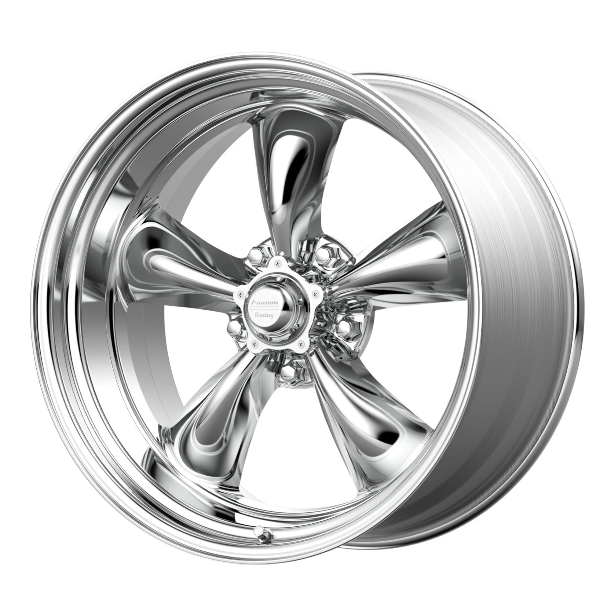 American Racing Torq Thrust II 1 PC 15x10 5x114.30 Polished (-44 mm)