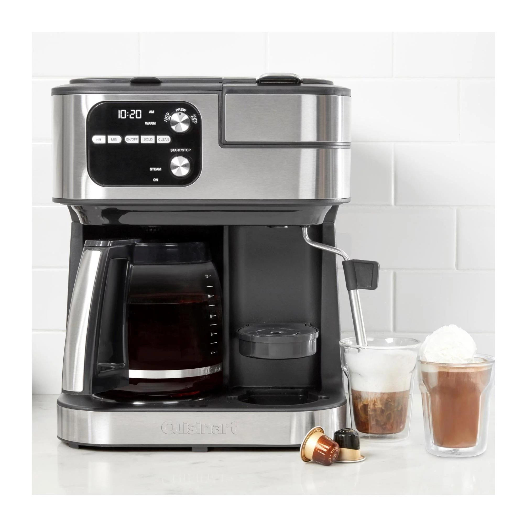 Cuisinart Coffee Center Barista Bar 4-In-1 Brew Options Coffeemaker Bundle