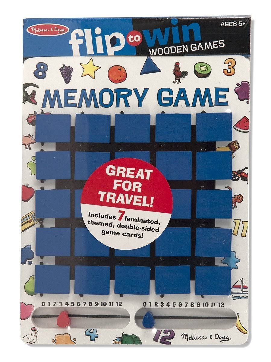 Melissa u0026 Doug Flip to Win Memory Game