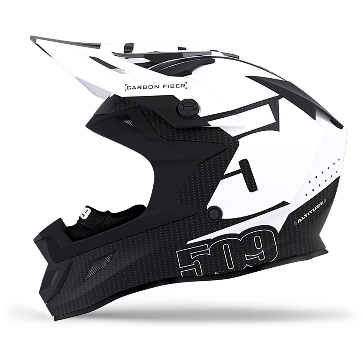509 Altitude Carbon Fiber Helmet - Off Grid Hi-Vis Xs