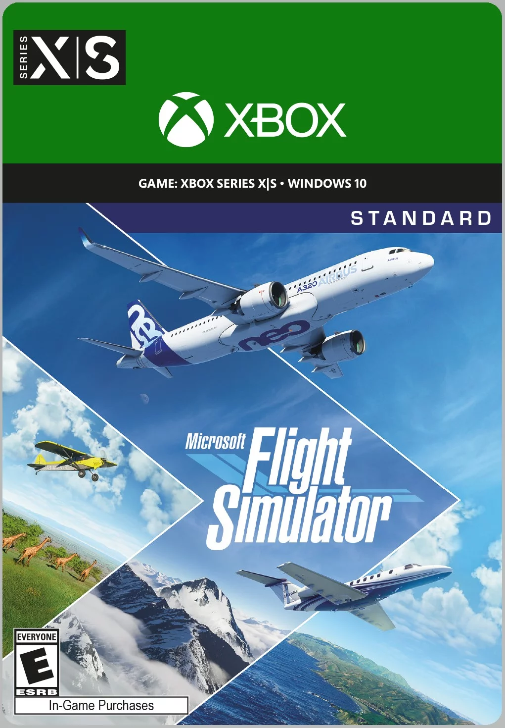 Microsoft Xbox Series S 1TB Black Console and Wireless Controller Bundle with Flight Simulator Full Game and Mytrix High Speed HDMI