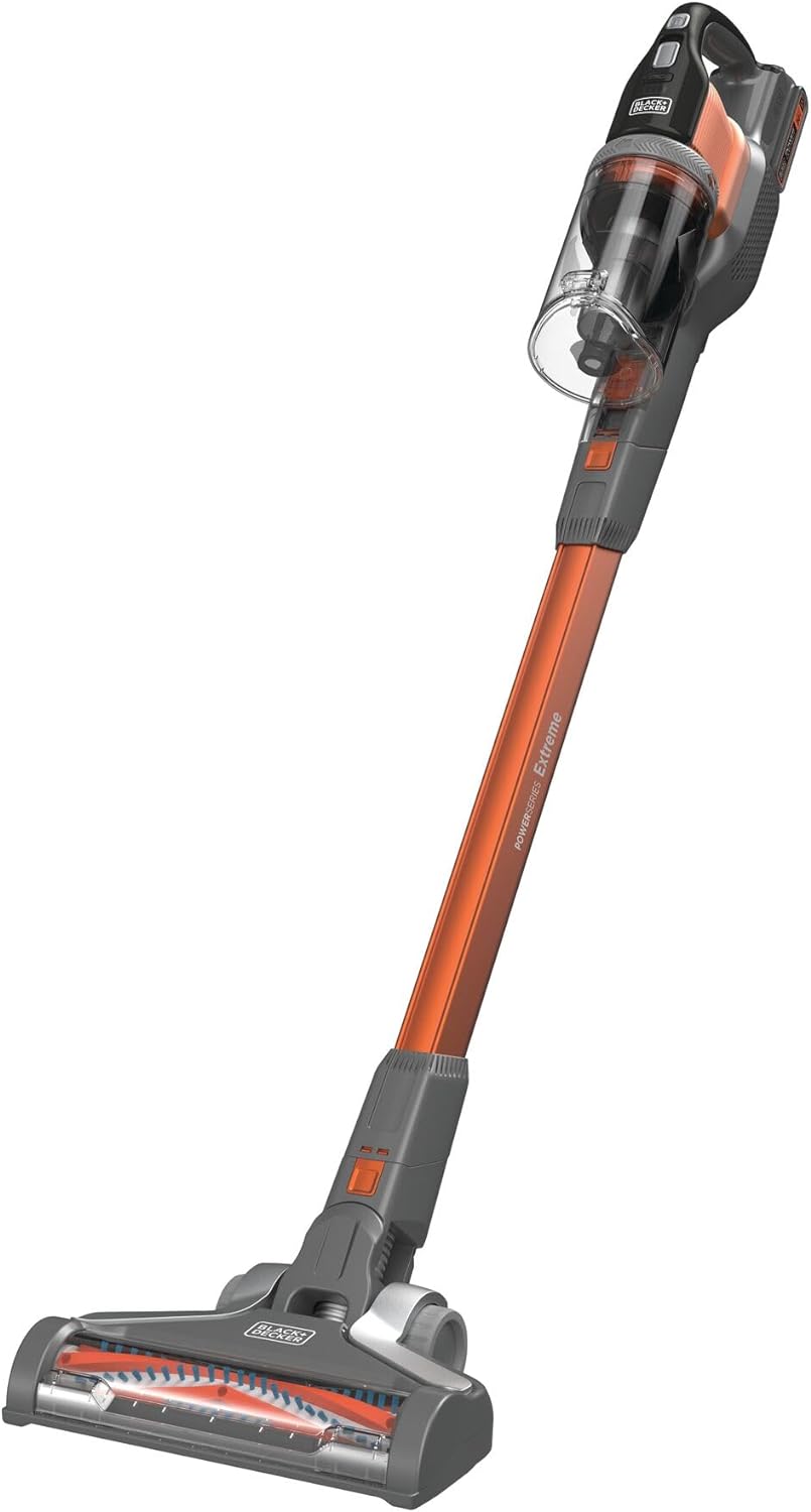 BLACK+DECKER POWERSERIES Extreme Cordless Stick Vacuum Cleaner with Removable 20V MAX Battery and Vacuum Accessories (BSV2020) - Smart Home Appliances