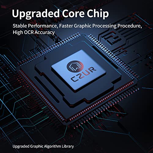 CZUR ET24 Pro Professional Book Scanner, 24MP Document Camera, 3rd Gen Auto-Flatten & Deskew Tech, A3 Document Scanner, 180+ Languages OCR