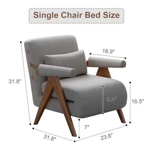 Residential Convertible Sofa Bed Chair