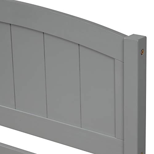 SOFTSEA Full Murphy Bed Wall Beds, Wood White Cabinet Bed 61.5” Foldable Platform Bed with Shelf for Guest Room