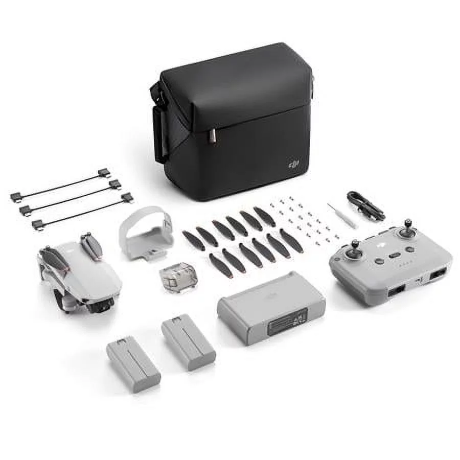 Mini 2 SE Drone Fly More Combo Bundle with 64GB microSD Card, Corel PC Software Kit, Landing Pad - Radiant Selections