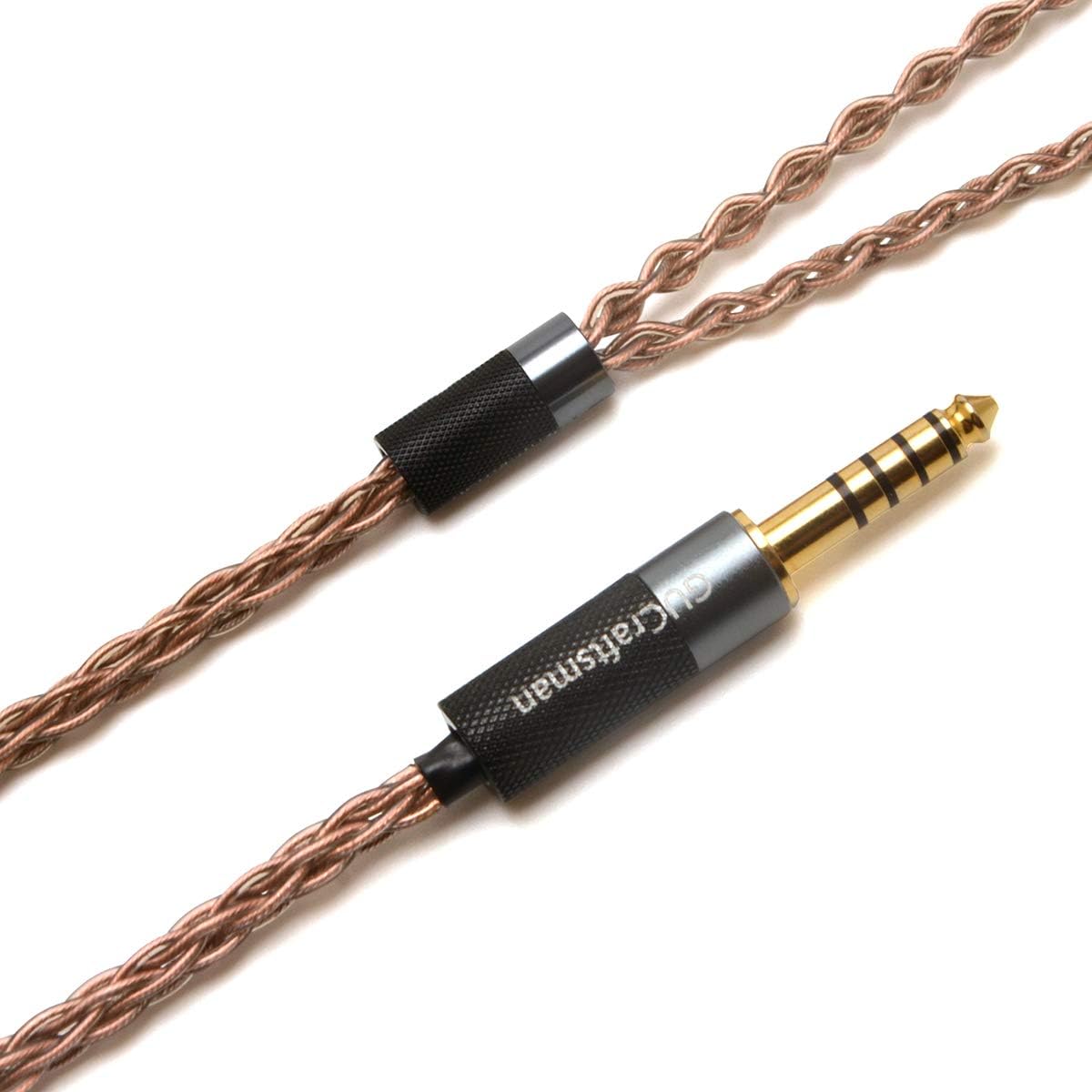 GUCraftsman 6N Single Crystal Copper Upgrade Headphones Cable 2.5mm/4.4mm Balance Headphone Upgrade Cable for Astell&Kern AKT1P AKT5P 2nd Focal