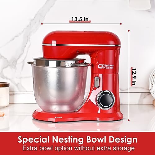 Kitchen in the box Stand Mixer Two bowls Mixer Electric Food Mixer
