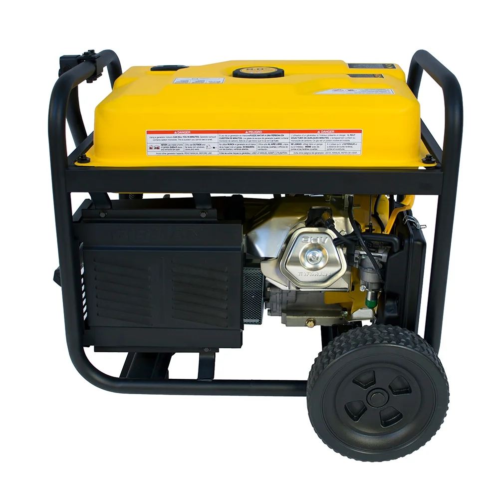Firman P05701 7125/5700 Watt 120/240 V Gas Recoil Start Generator, EPA only - Curated Treasures Market