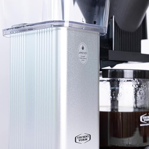 Technivorm Moccamaster 53941 KBGV Select 10-Cup Coffee Maker, Polished Silver, 40 ounce, 1.25l