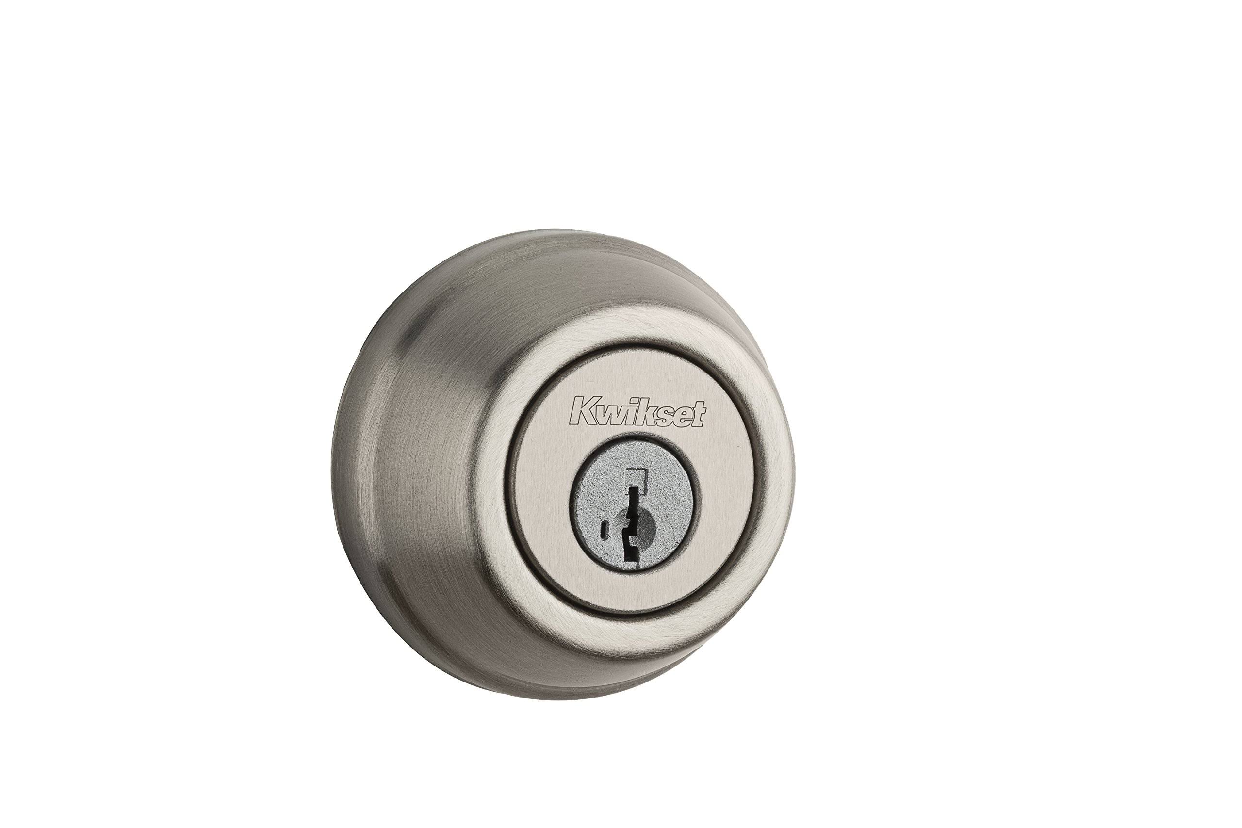 Kwikset Signature Series 910 Z-Wave Traditional Deadbolt, Satin Nickel
