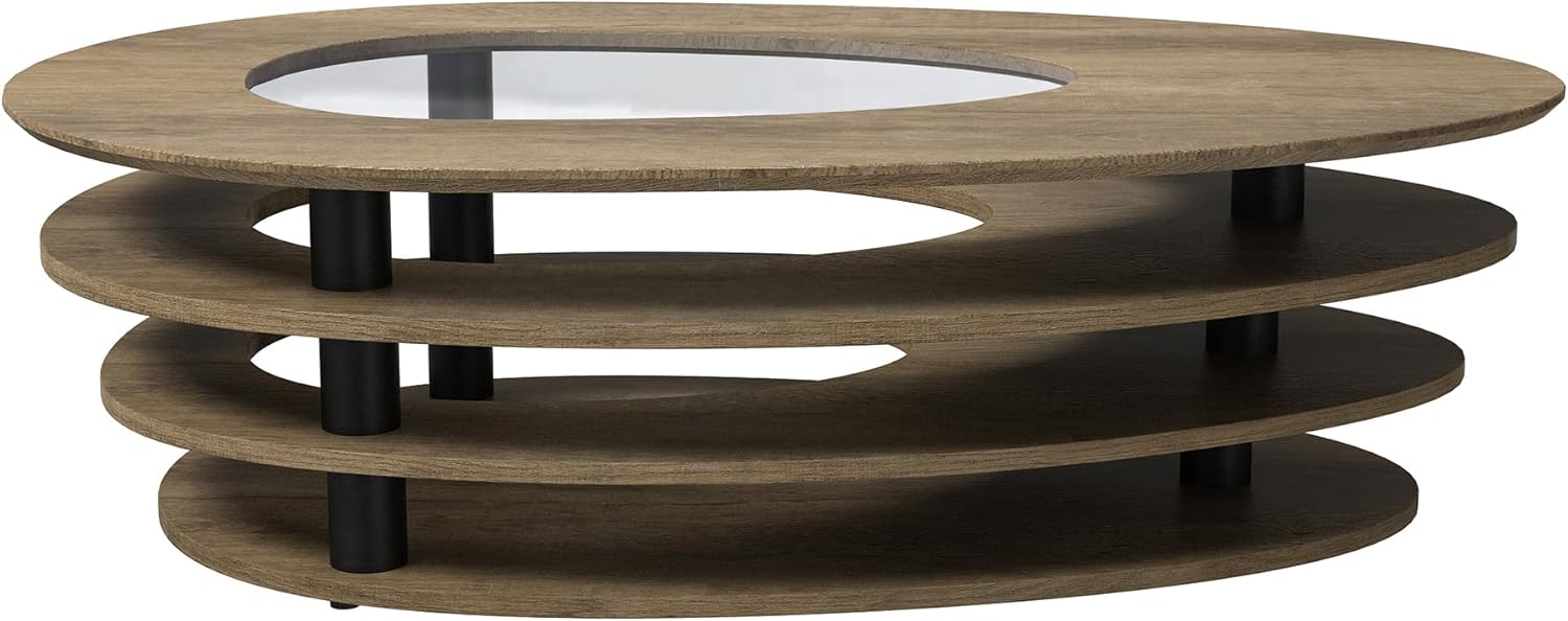 NicBex Coffee Table Unique Coffee Table Farmhouse Coffee Table Contemporary Coffee Table Stylish Coffee Table Center Table for Living Room