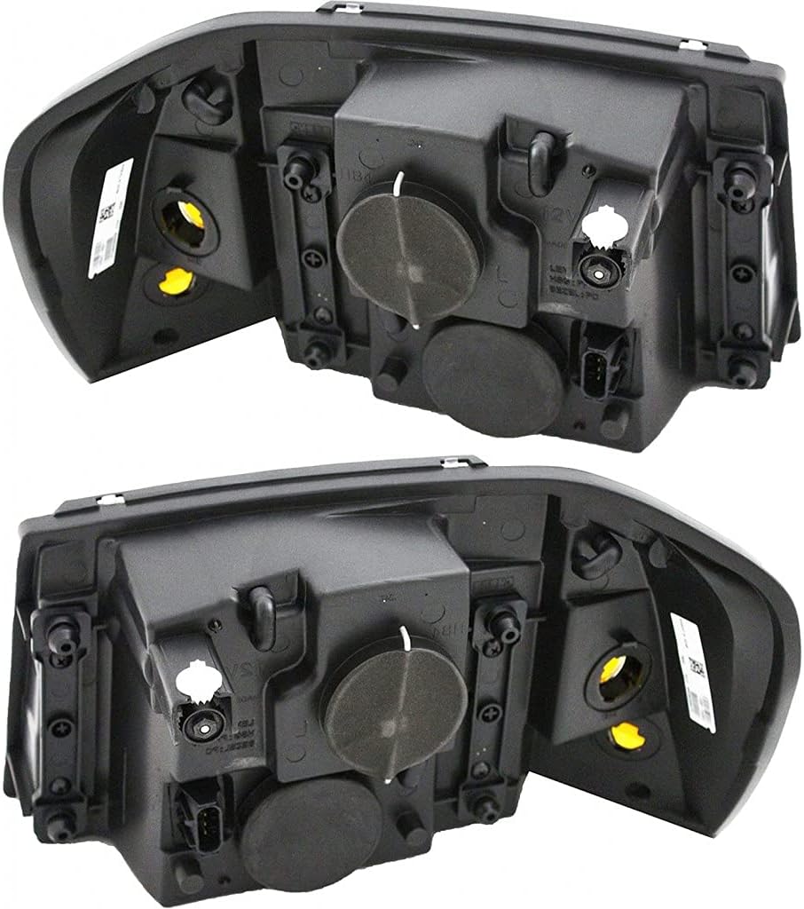 For GMC Envoy Headlight Assembly 2002-2009 Pair Driver and Passenger Side CAPA GM2502220C