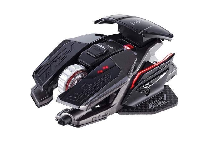 Mad Catz R.A.T. PRO X3 - Mouse - optical - wired - USB 2.0 - black