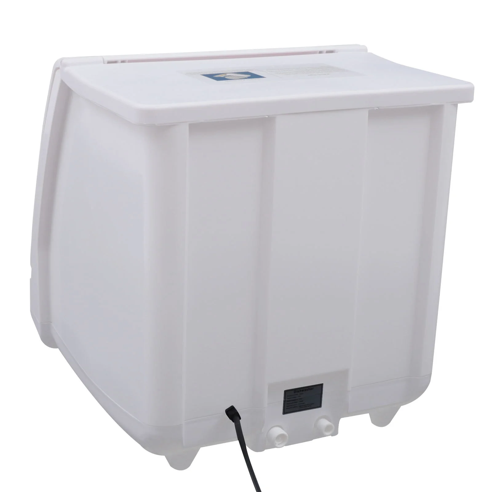 Wuzstar Portable Countertop Dishwasher Compact Dishwasher with 5 Washing Program for Small Apartments Dorms and RVs 2‑3L 1200W