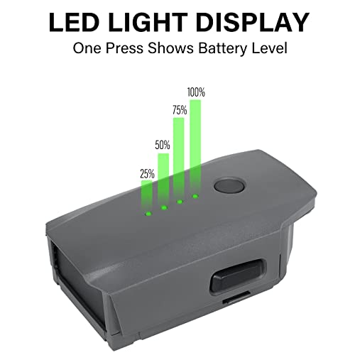 2 Pack Mavic Pro Battery, FB1-3830mAh-11.4V Intelligent Flight Replacement Batteries for DJI Mavic 1 Pro