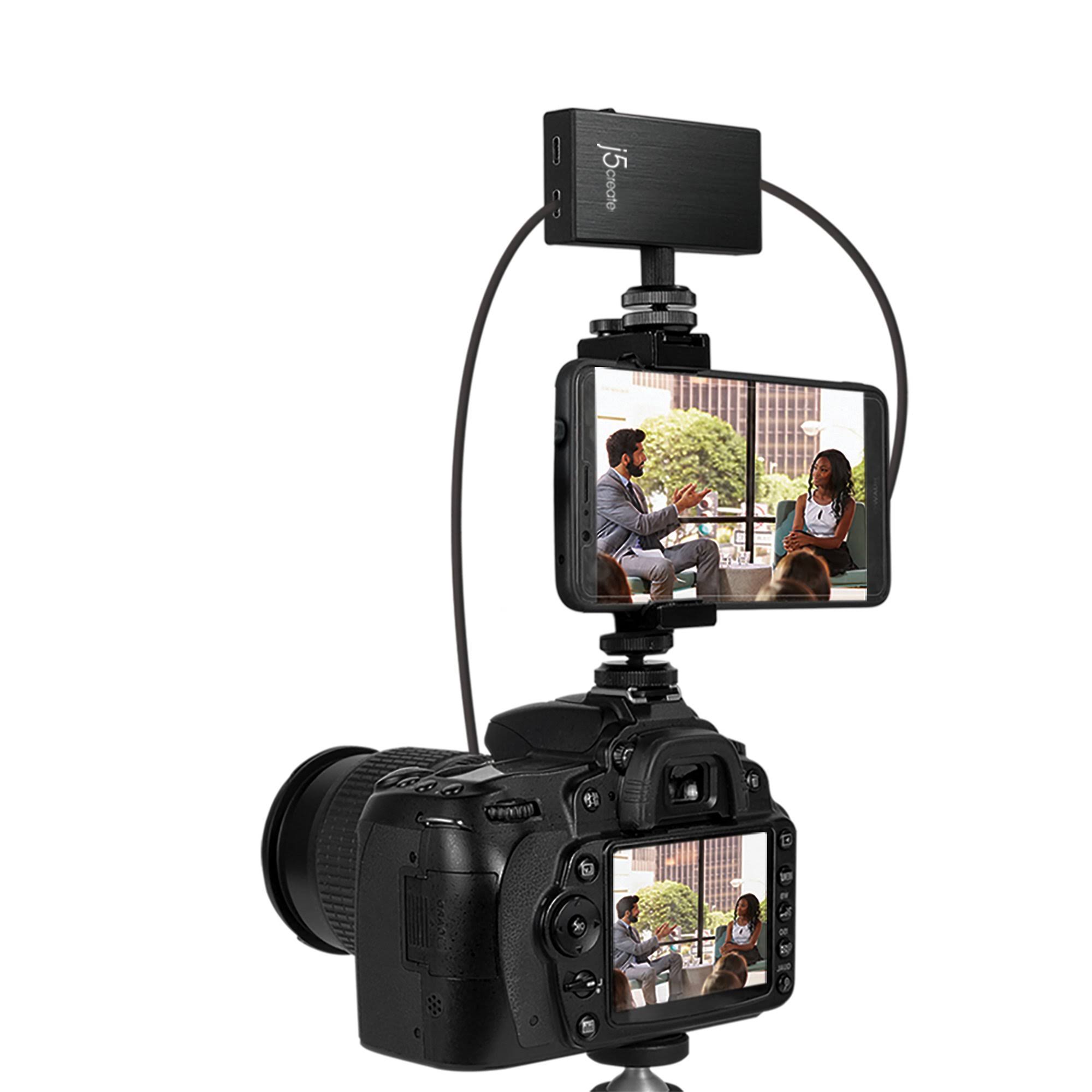j5create Live Capture UVC HDMI-to-USB Video Capture Card - Black