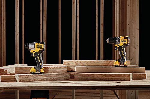DEWALT XTREME 12V MAX* Cordless Drill Combo Kit (DCK221F2)