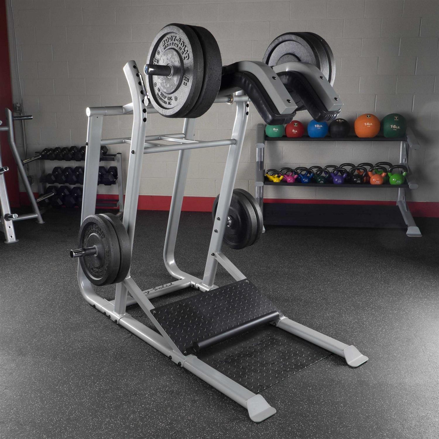 Body Solid SLS500 Pro Clubline Leverage Squat - Sports Supplies Online Store