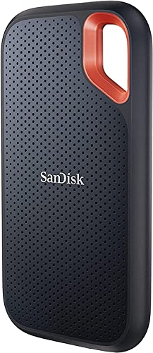 SanDisk 2TB Extreme Portable SSD - Up to 1050MB/s, USB-C, USB 3.2 Gen 2, IP65 Water and Dust Resistance, Updated Firmware