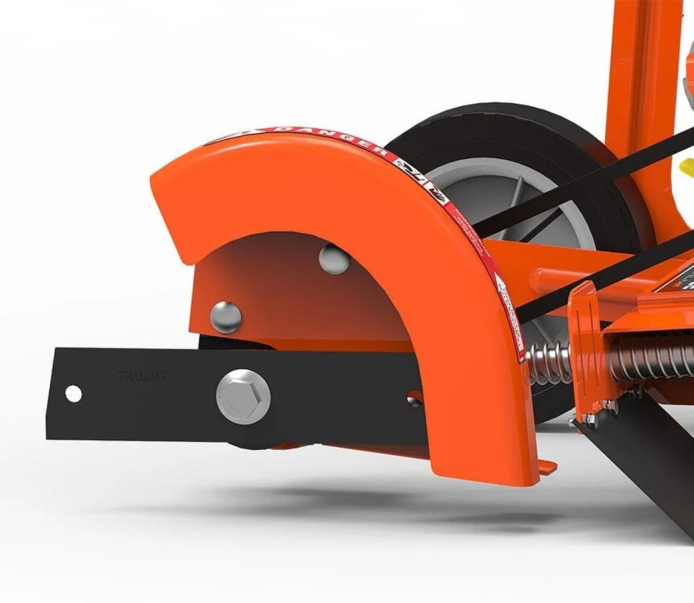 Yard Force 9 in. 79 cc Gas Powered 4-Stroke Walk Behind Landscape Edger with Extra Blade Included - Radiant Selections