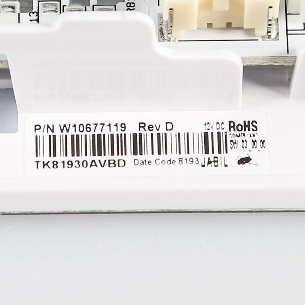 WPW10677119 Whirlpool Cntrl-Elec