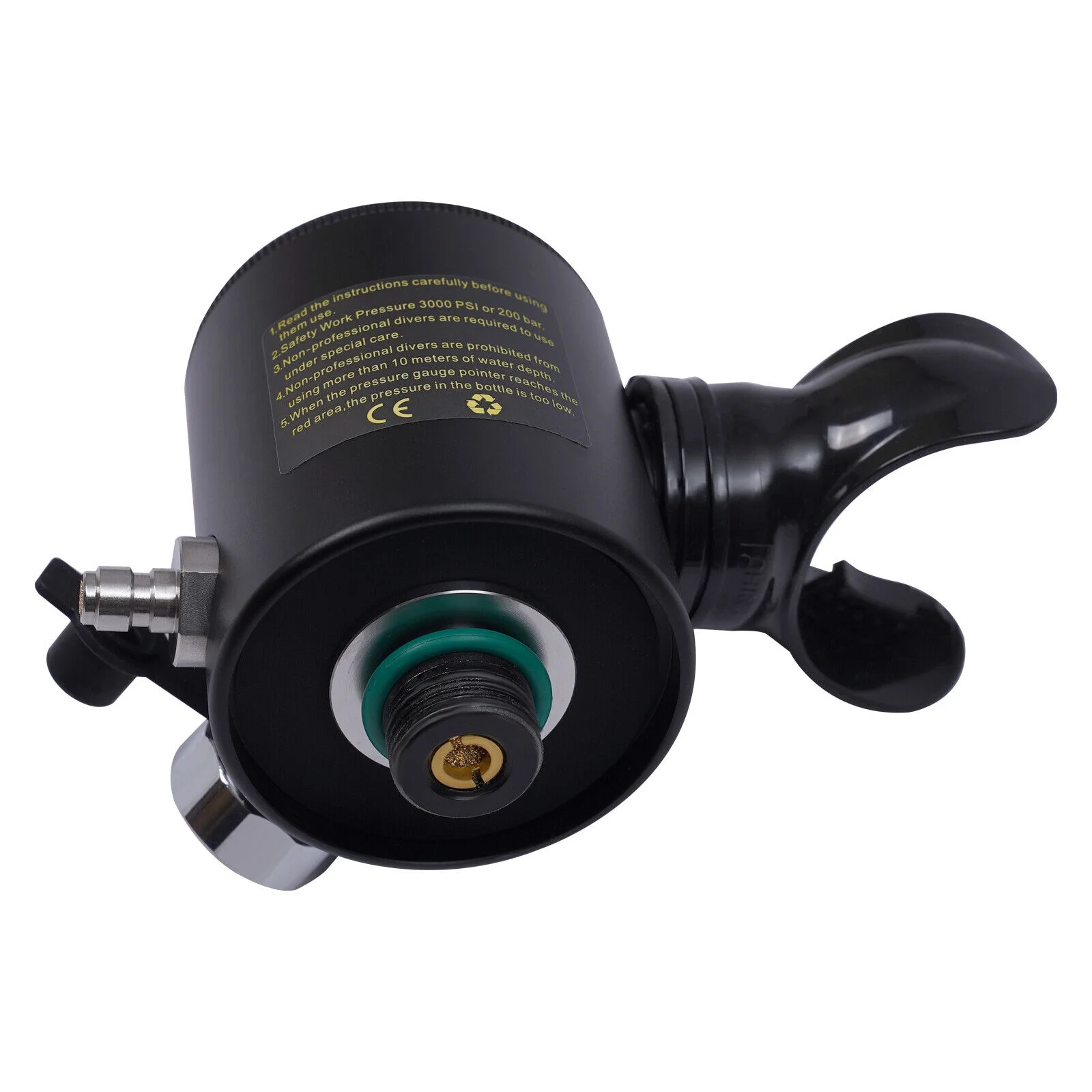 Miumaeov Mini Portable Scuba Tank Oxygen Cylinder Diving Gear Equipment High Pressure Air Pump Underwater Breathing Cylinder