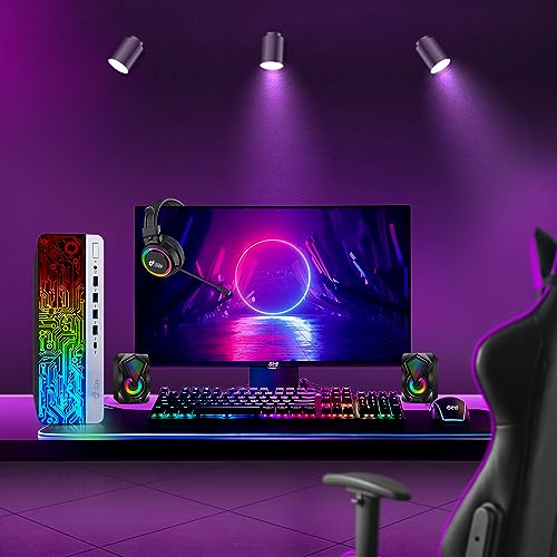 BTO RGB Gaming Desktop PC Bundle - Intel Core i7 6th Gen, 16GB DDR4 Ram, 512GB SSD, NVIDIA GT-1030 2GB GDDR5