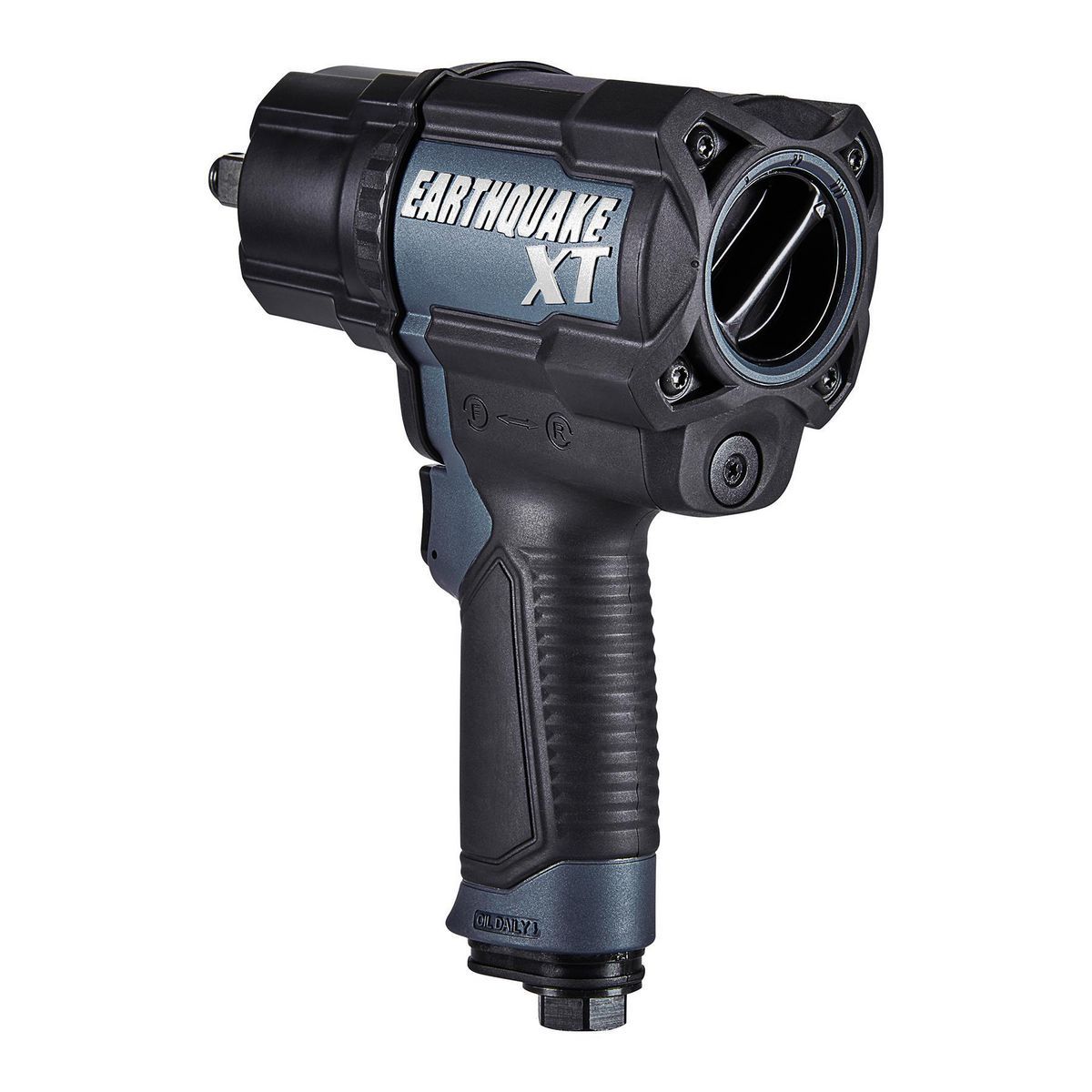 EARTHQUAKE XT 1/2 in. Composite Air Impact Wrench, Twin Hammer, 1200 ft-lbs, Purple