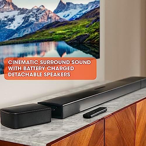 JBL Bar 9.1 - Channel Soundbar System with Surround Speakers and Dolby Atmos, Black