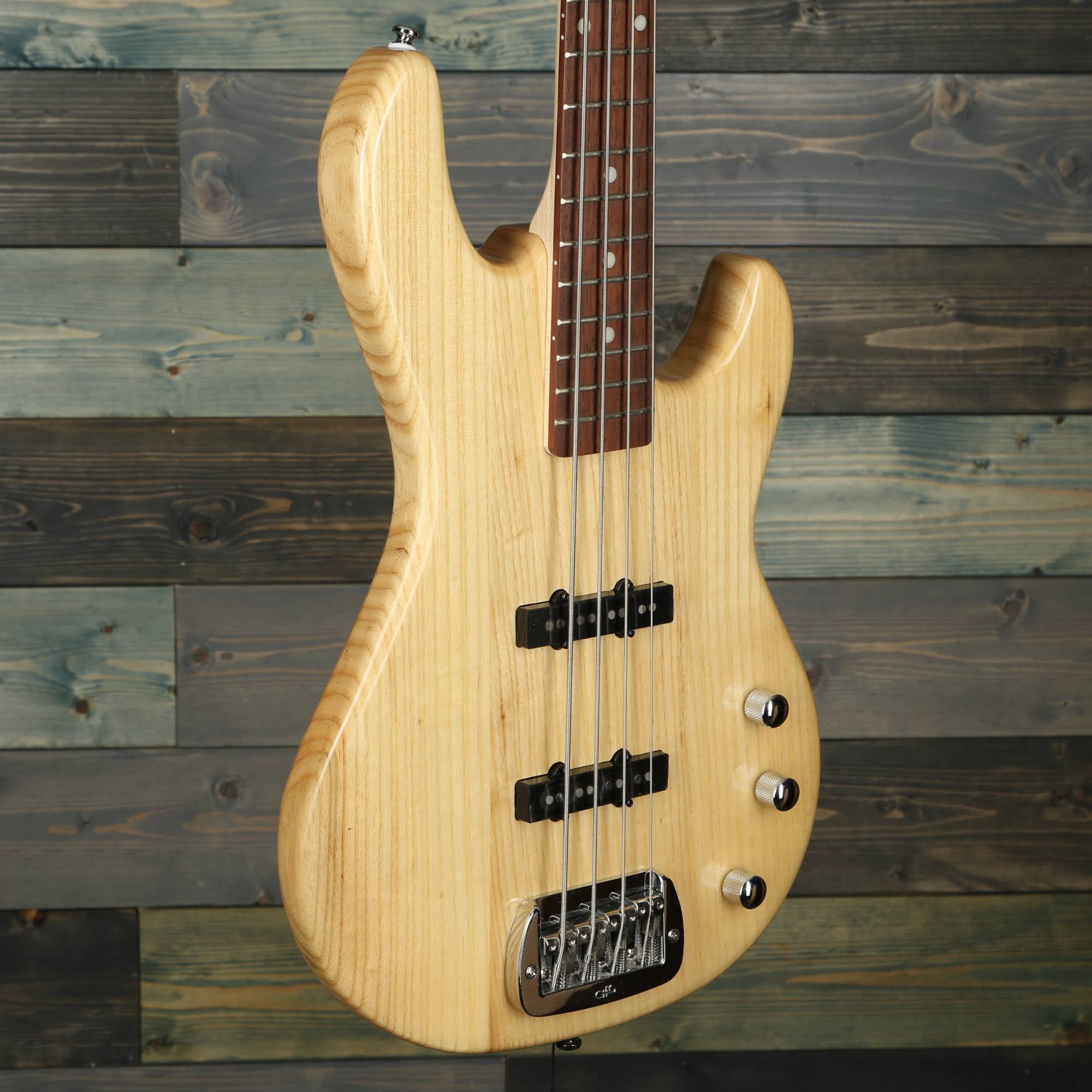Gu0026L Tribute JB2 4-String Electric Bass Natural Gloss Rosewood Fretboard