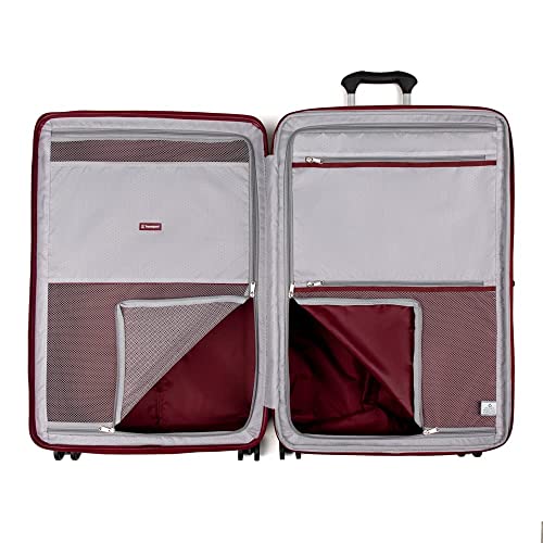 Travelpro Maxlite Air Hardside Expandable Carry on Luggage, 8 Spinner Wheels, Lightweight Hard Shell Polycarbonate Suitcase, Shadow Grey