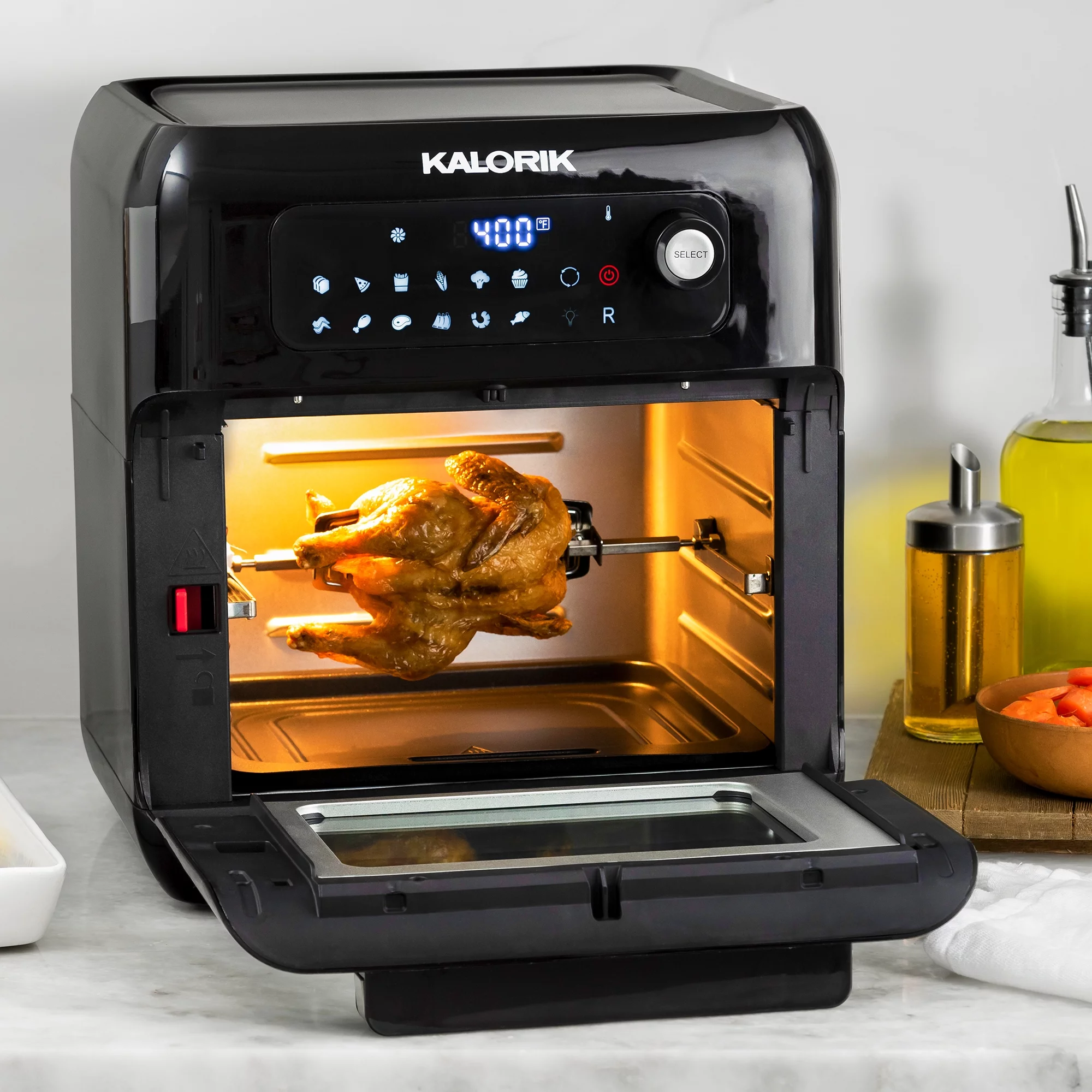 Kalorik 10 Quart Digital Air Fryer Oven 44880 BK