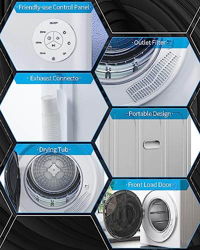 TABU Portable Washer and Dryer Combo - Smart Home Appliances